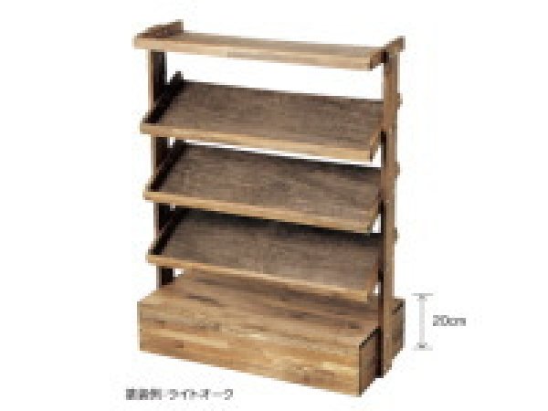 画像1: 木製A4カタログスタンド（通常タイプ）（塗装品） (1)